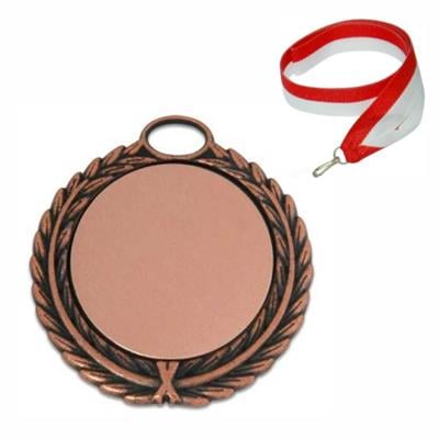 Sublimasyon Madalya 7 cm Çelenkli