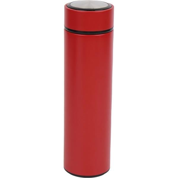 Süzgeçli Kırmızı Çelik Termos 500 ml