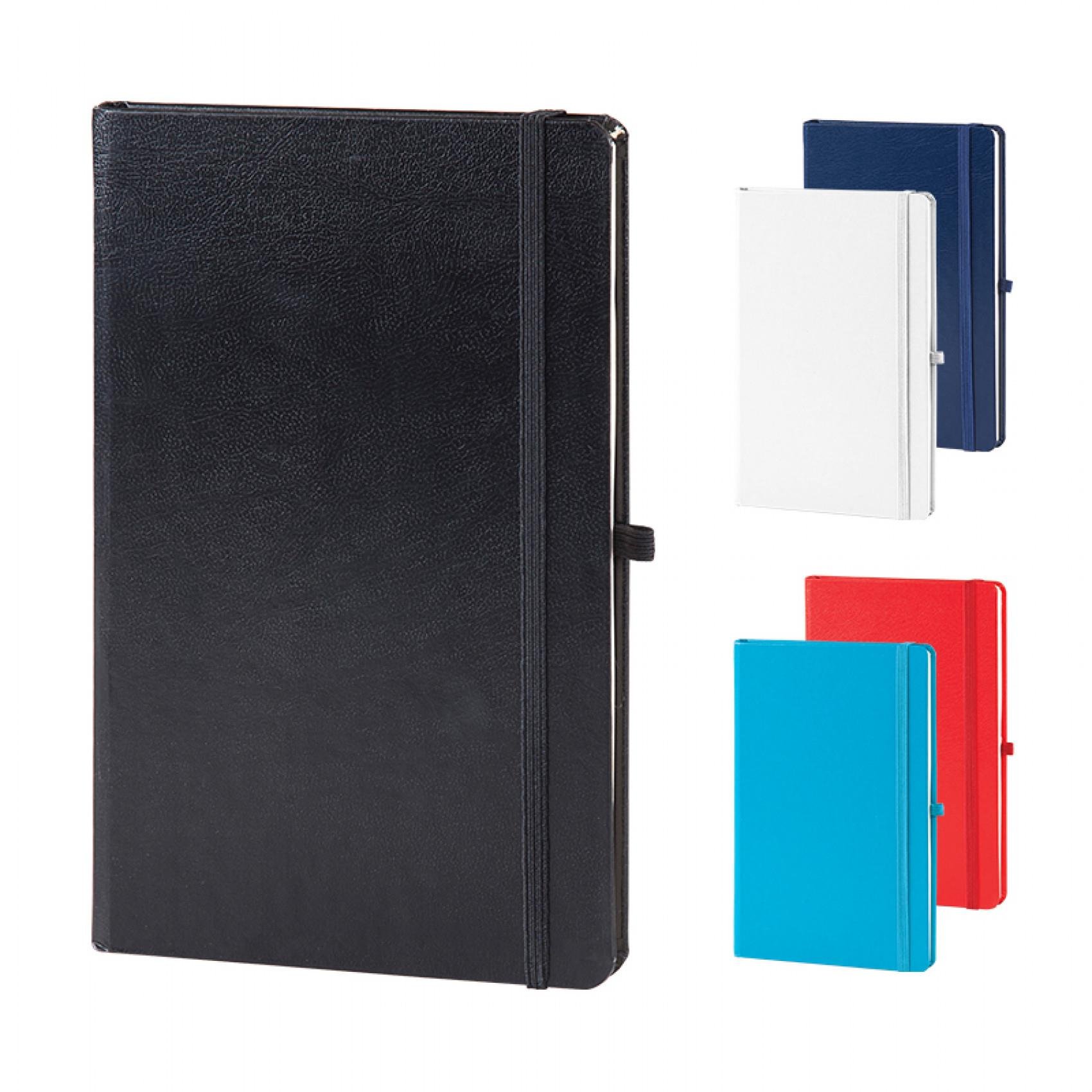 Termo Deri Baskılı Promosyon Metal Lastikli Defter M2