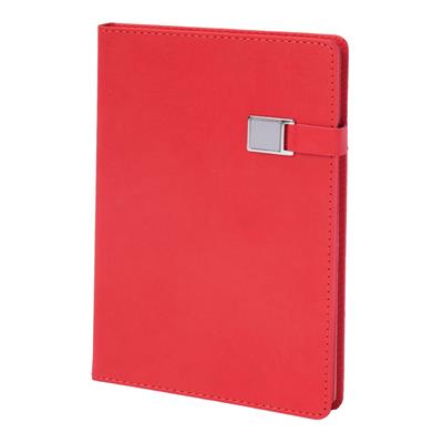 Termo Deri Baskılı Promosyon Metal Tokalı Defter