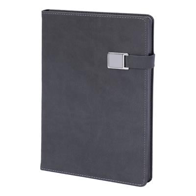 Termo Deri Baskılı Promosyon Metal Tokalı Defter