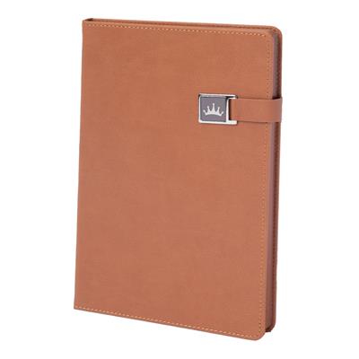 Termo Deri Baskılı Promosyon Metal Tokalı Defter