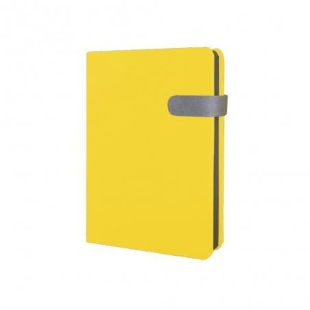 Termo Deri Kenarları Boyalı & Mıknatıslı Defter