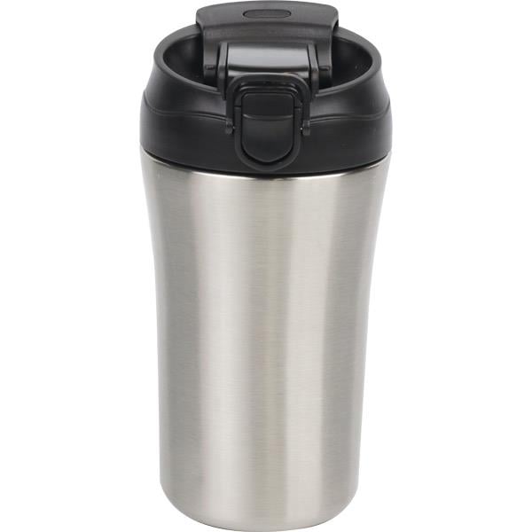 Tuşlu Gümüş Çelik Termos 480 ml