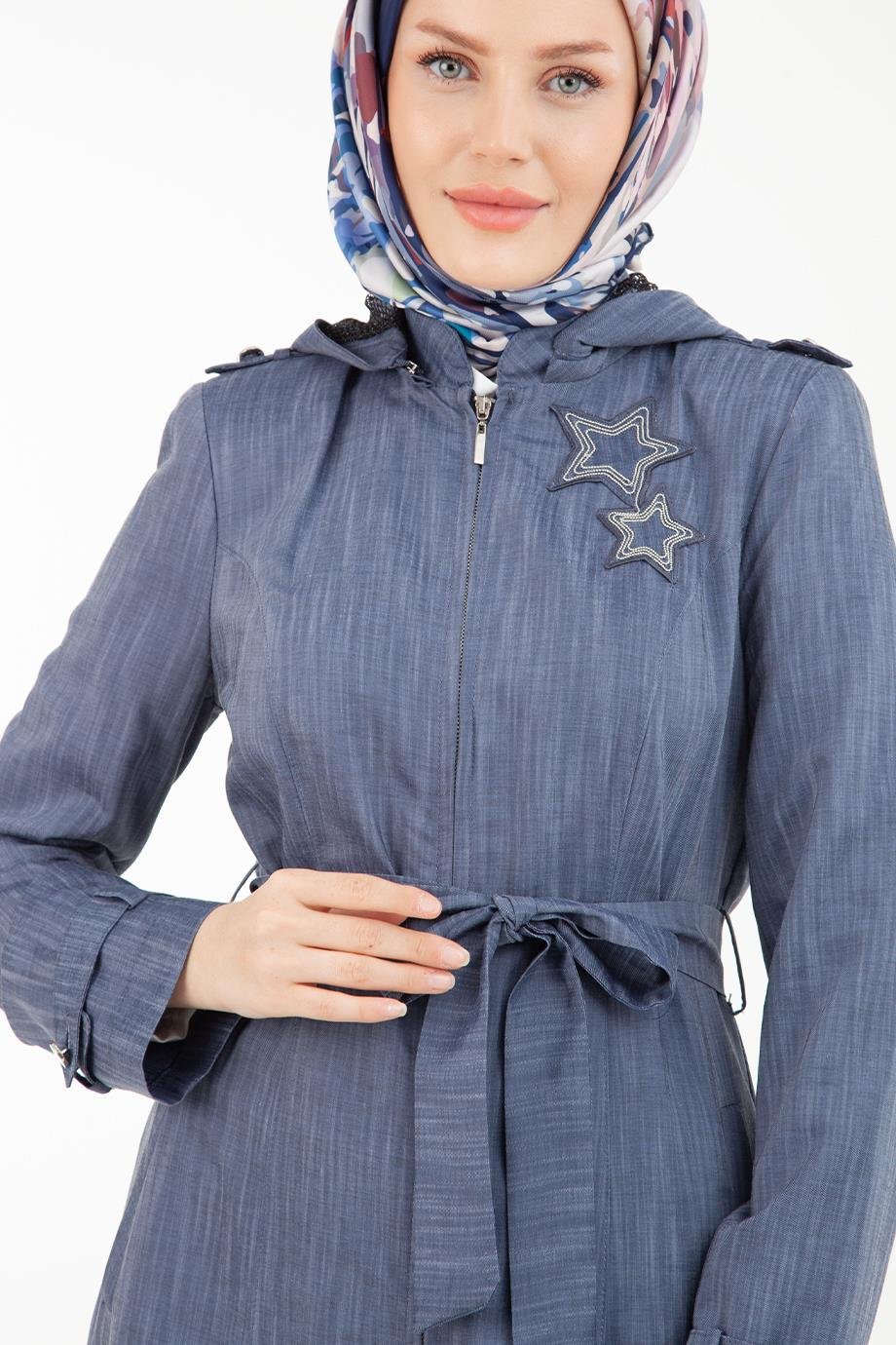 21YT815 Armine Trend Giyçık-İndigo