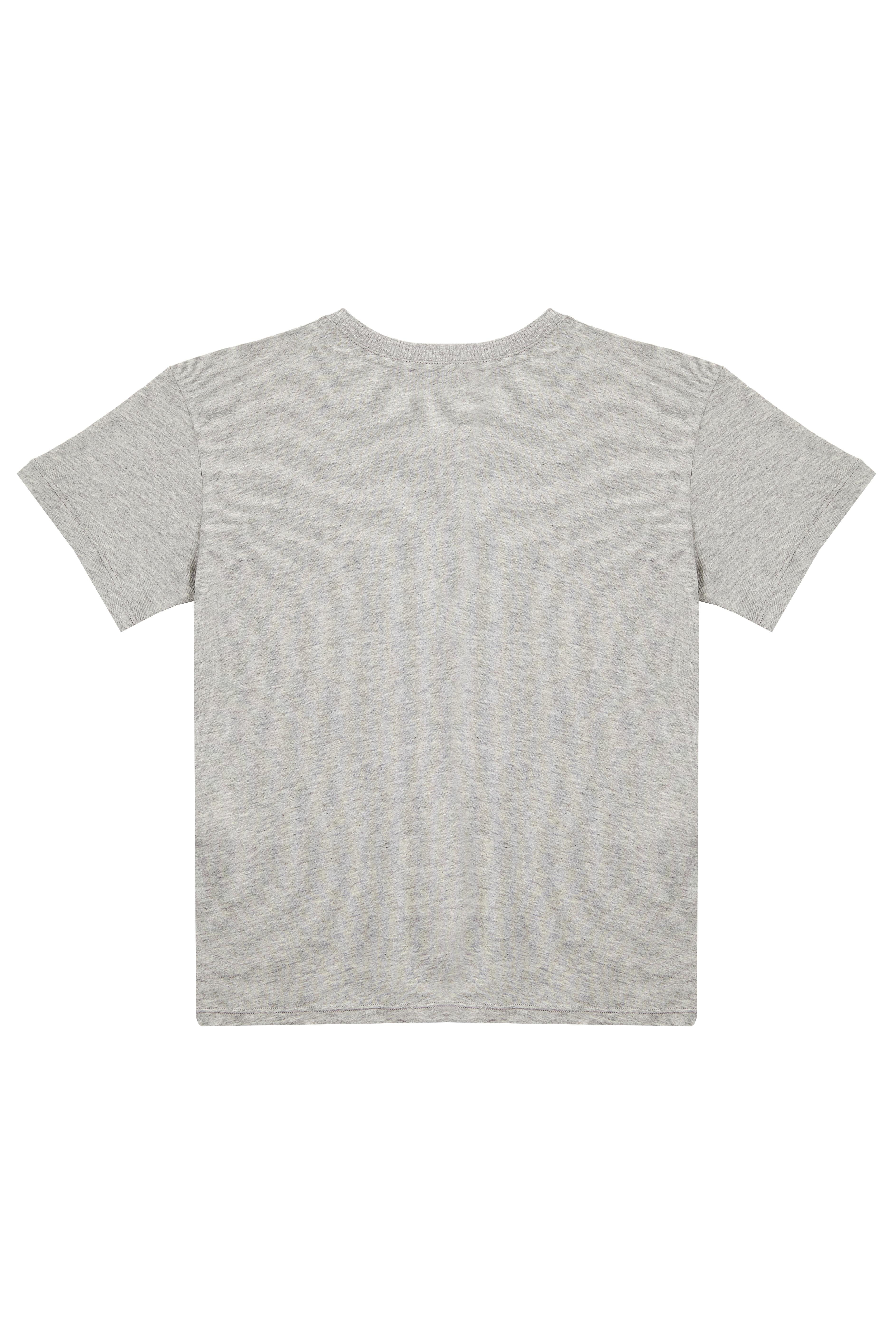 Erkek Çocuk Gri Melanj Tshirt - Logan