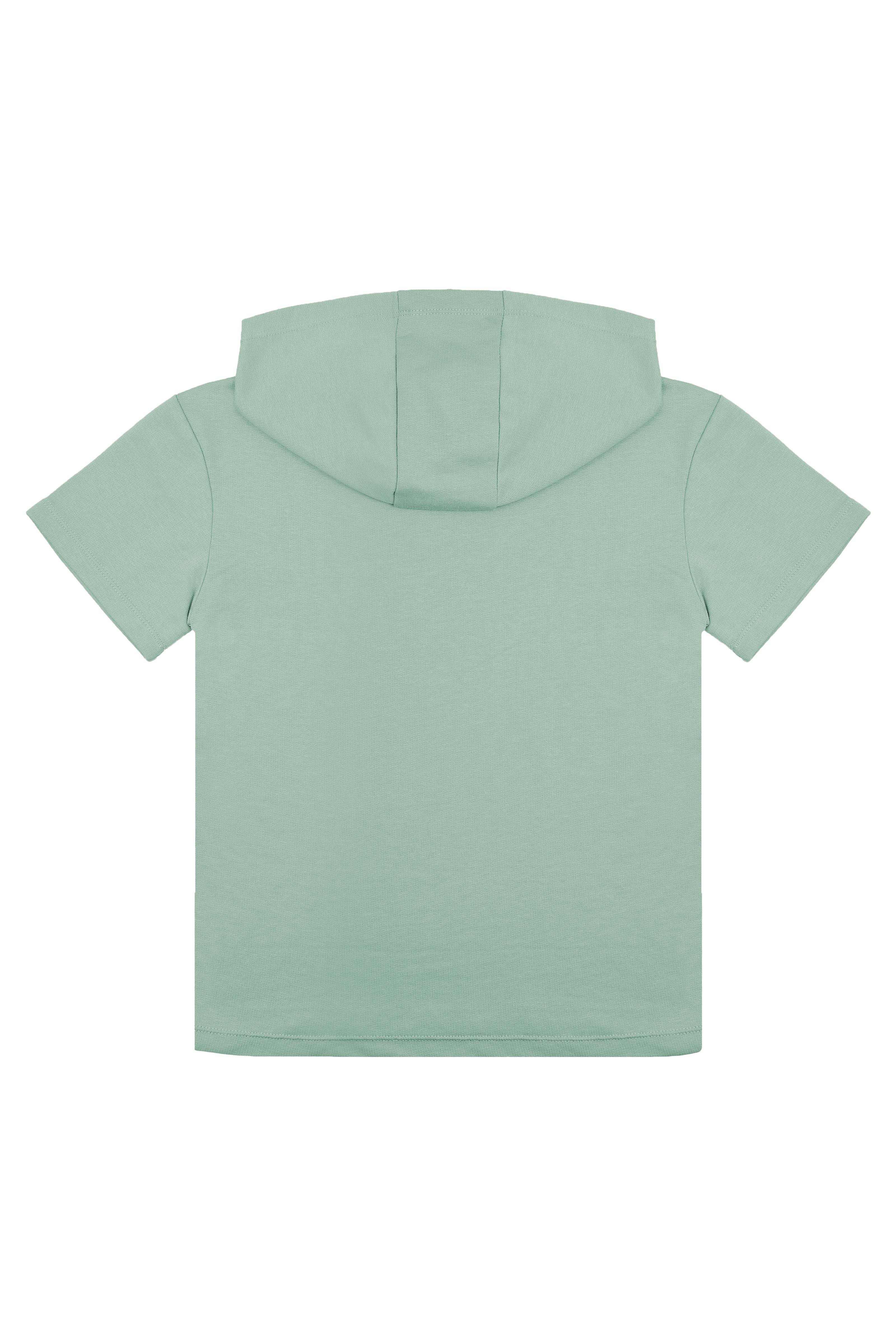 Erkek Çocuk Yeşil Şort Tshirt Takım - Aspen