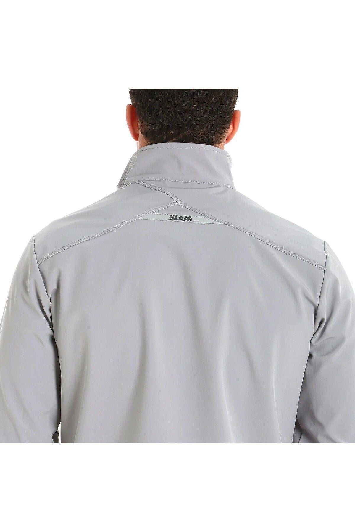 ACT SOFTSHELL JACKET Gri Erkek Mont