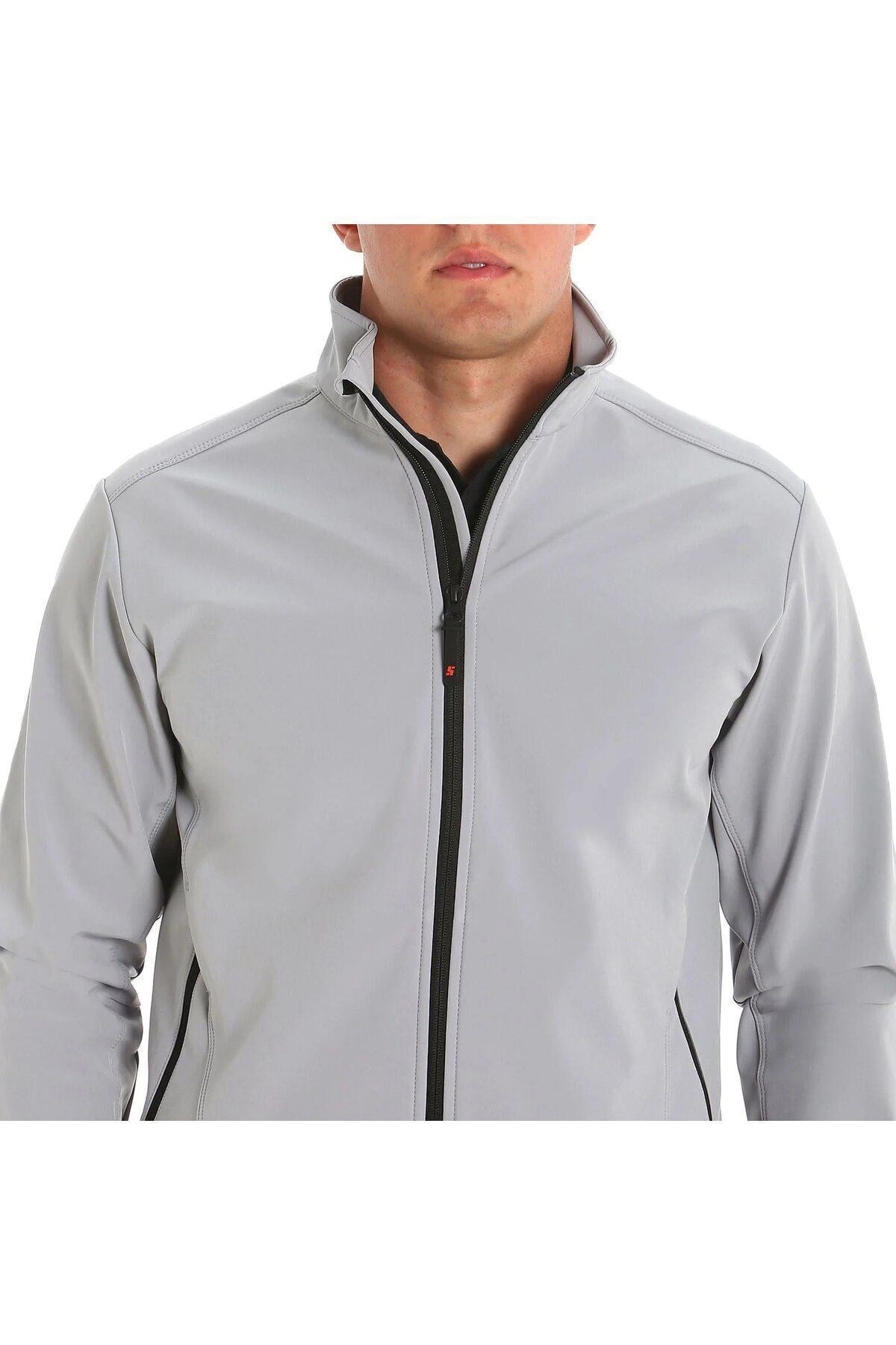 ACT SOFTSHELL JACKET Gri Erkek Mont