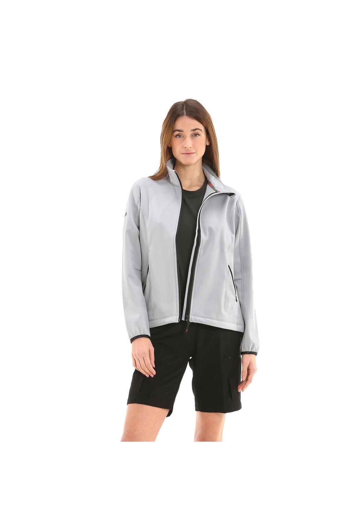 Act Ws Softshell Kadın Gri Ceket KADIN CEKET A925002S00