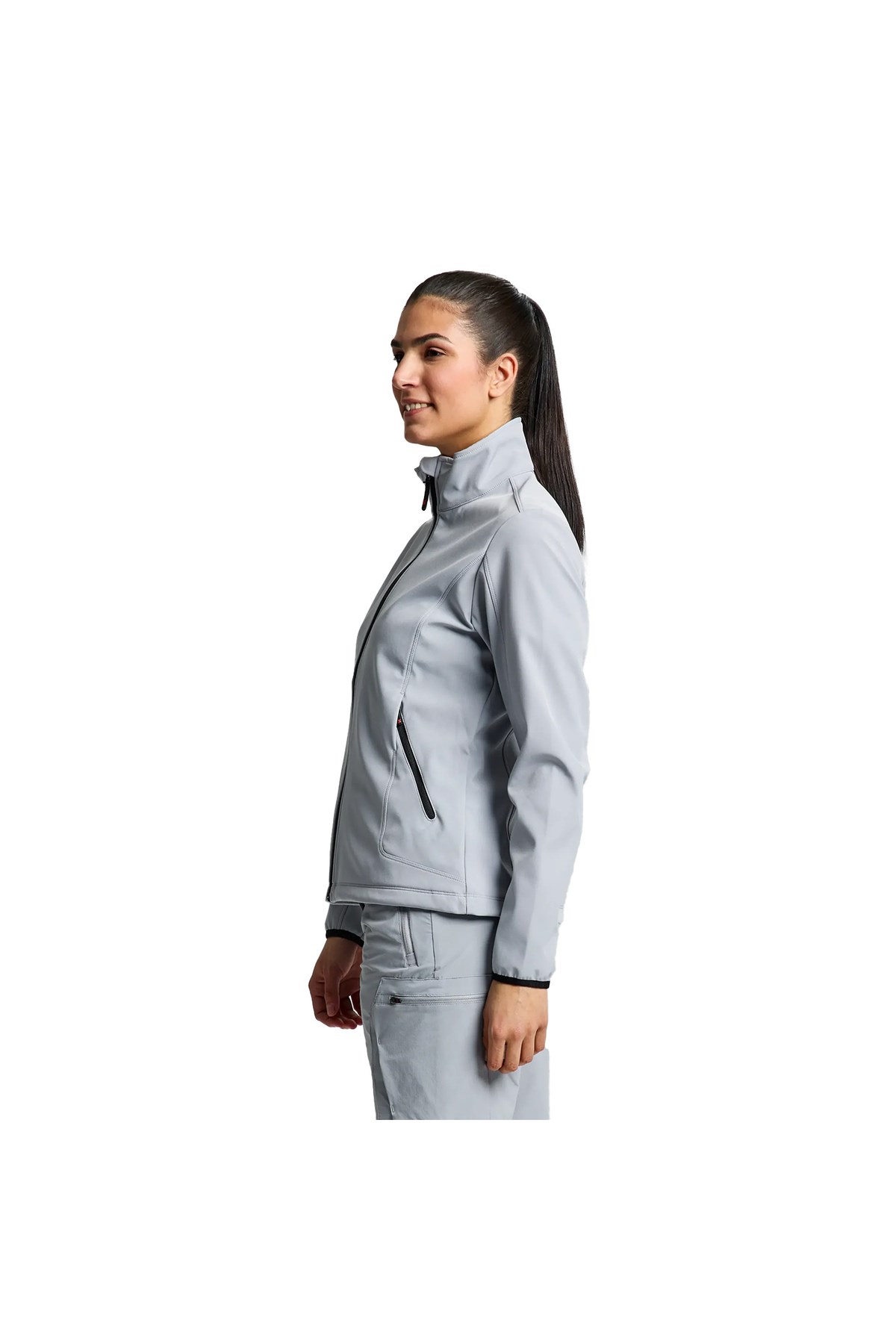 Act Ws Softshell Kadın Gri Ceket KADIN CEKET A925002S00