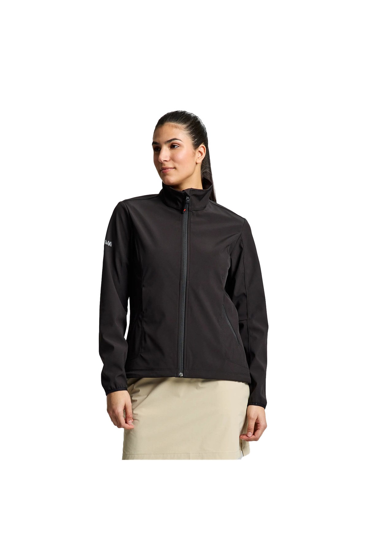 Act Ws Softshell Kadın Siyah Ceket