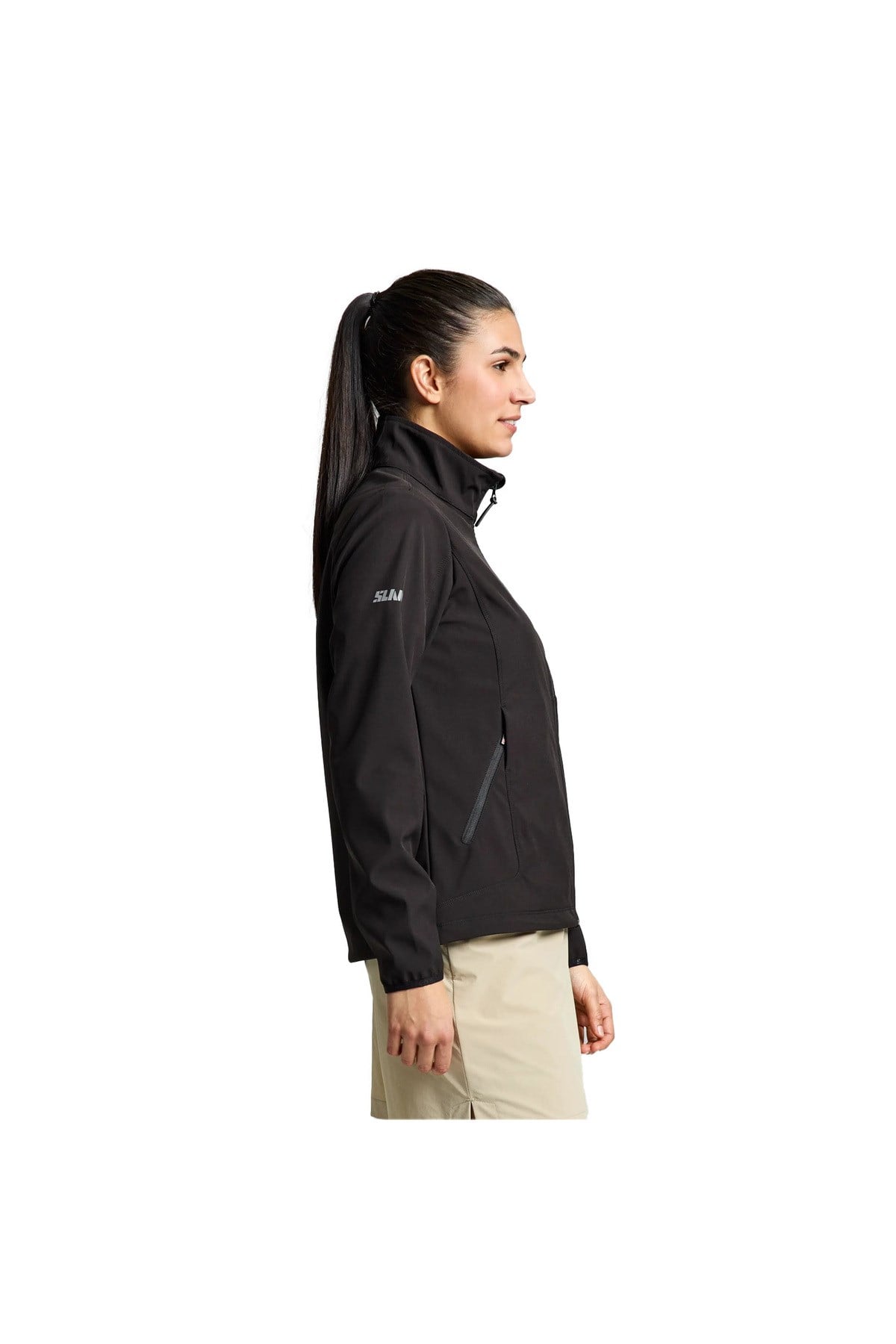 Act Ws Softshell Kadın Siyah Ceket KADIN CEKET A925002S00