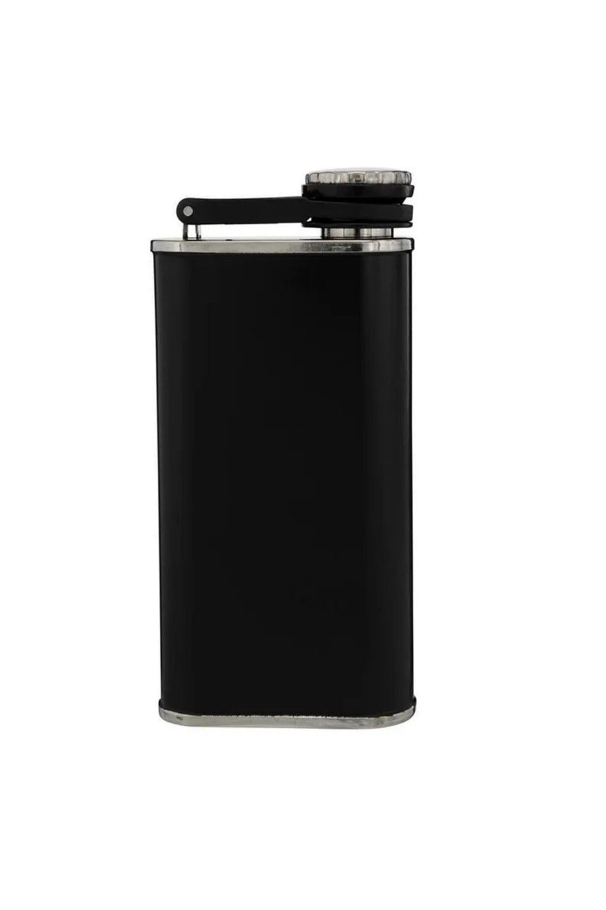 Classic Easy Fill Wide Mouth Flask Cep Matarası 0.23 LT Termos Matara SİYAH