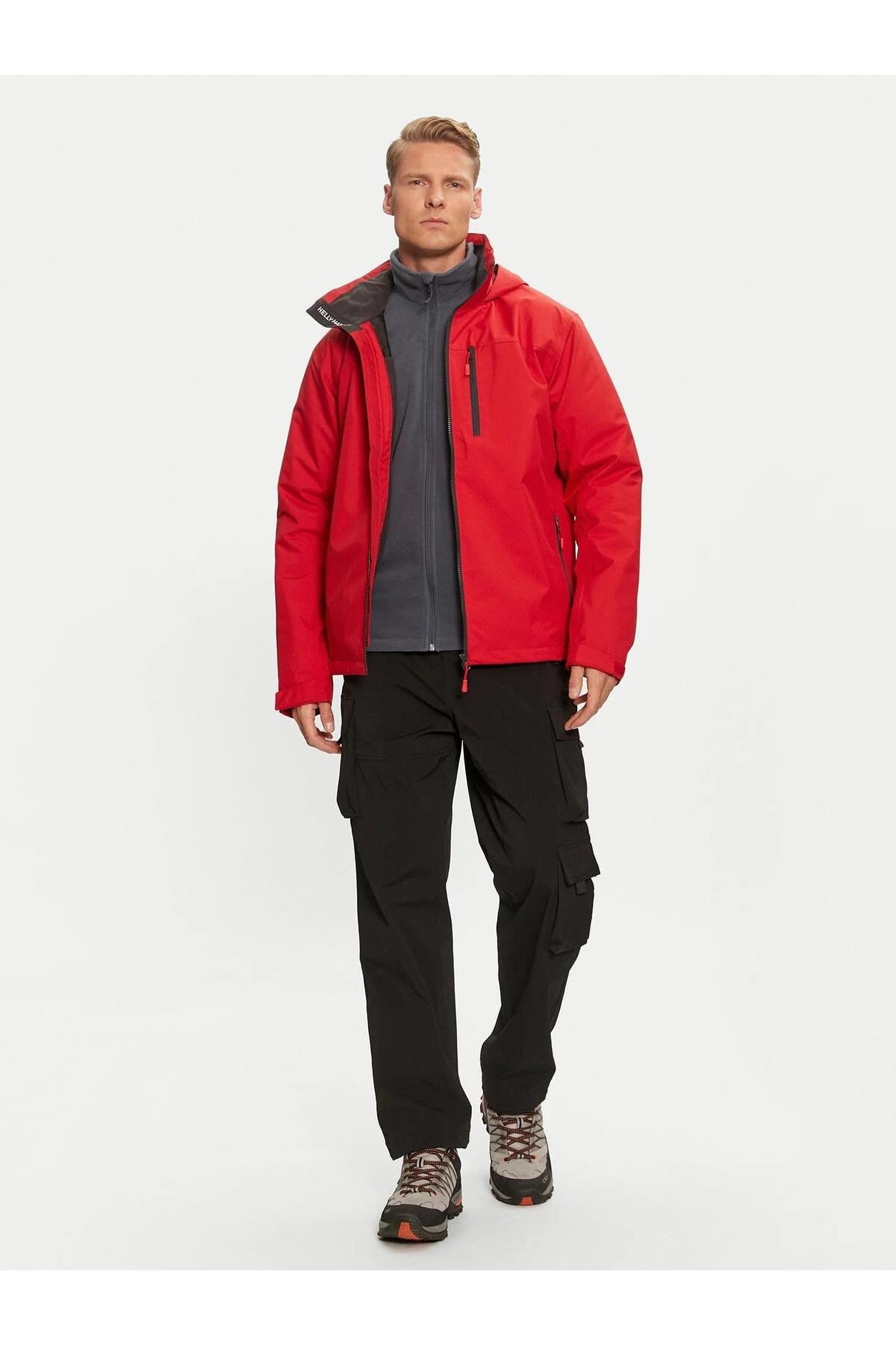 Crew Hooded Midlayer Erkek Mont 2-HHA.34442