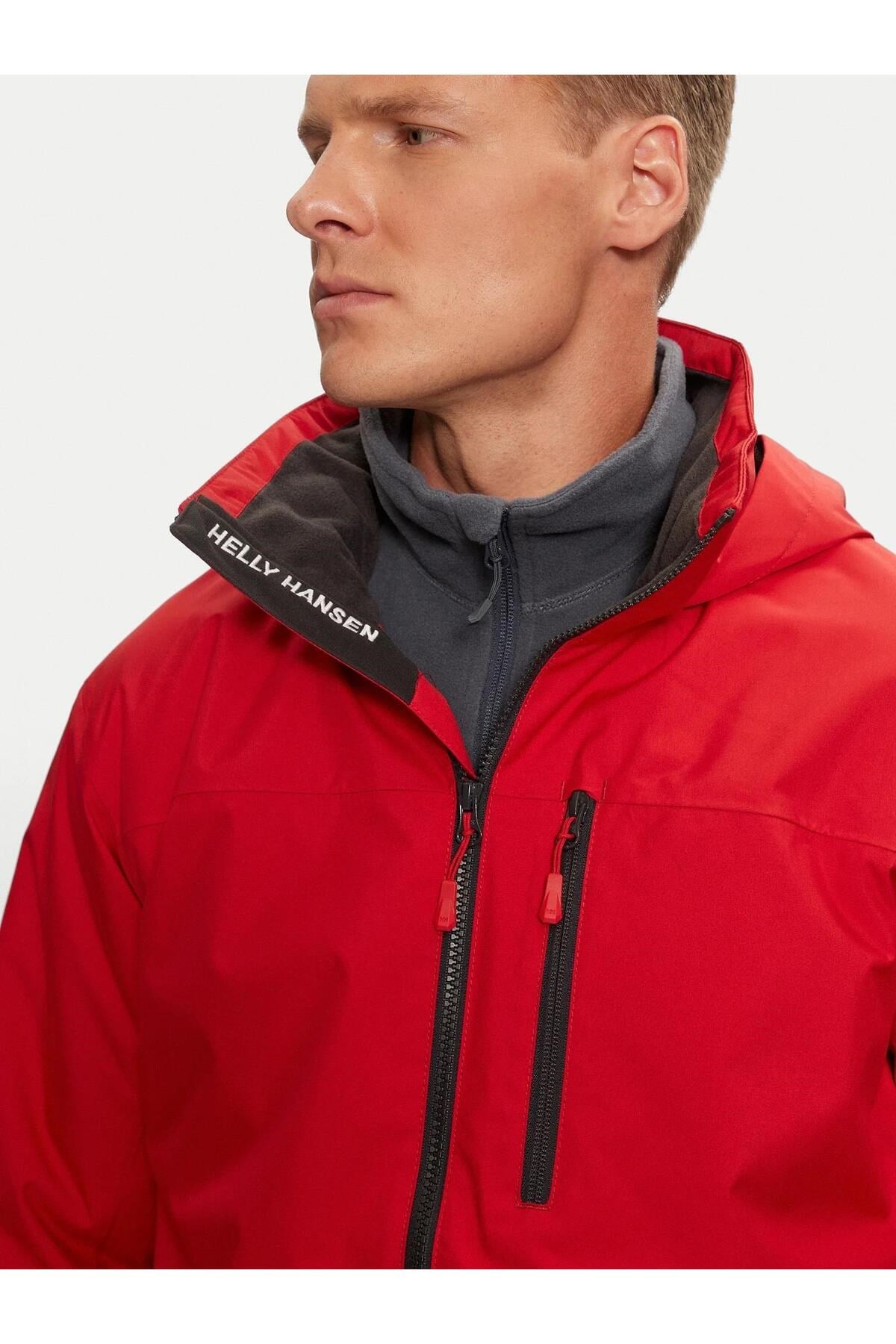 Crew Hooded Midlayer Erkek Mont 2-HHA.34442