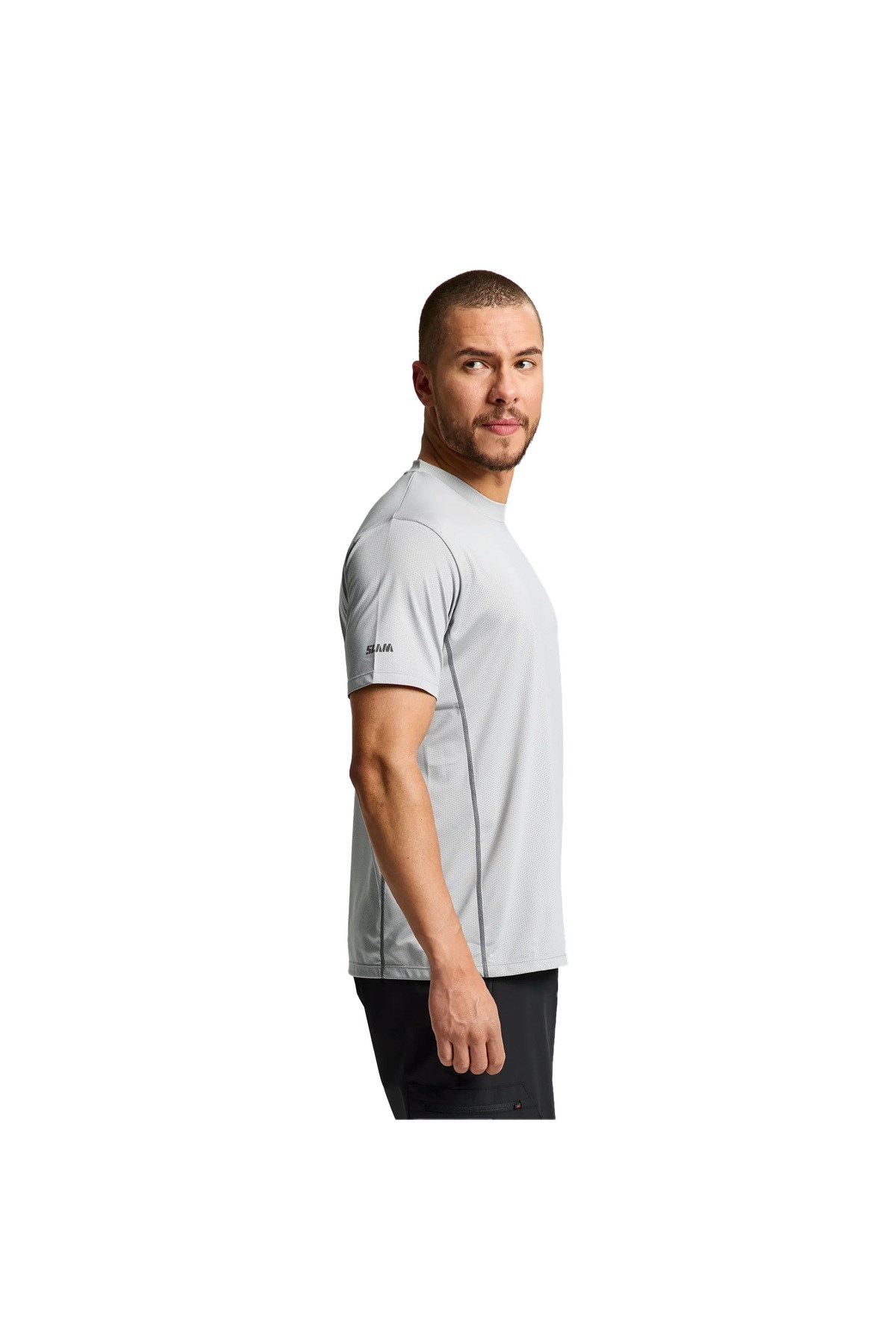 Crew Sunblock Erkek Gri Tişört ERKEK T-SHIRT A112002S00