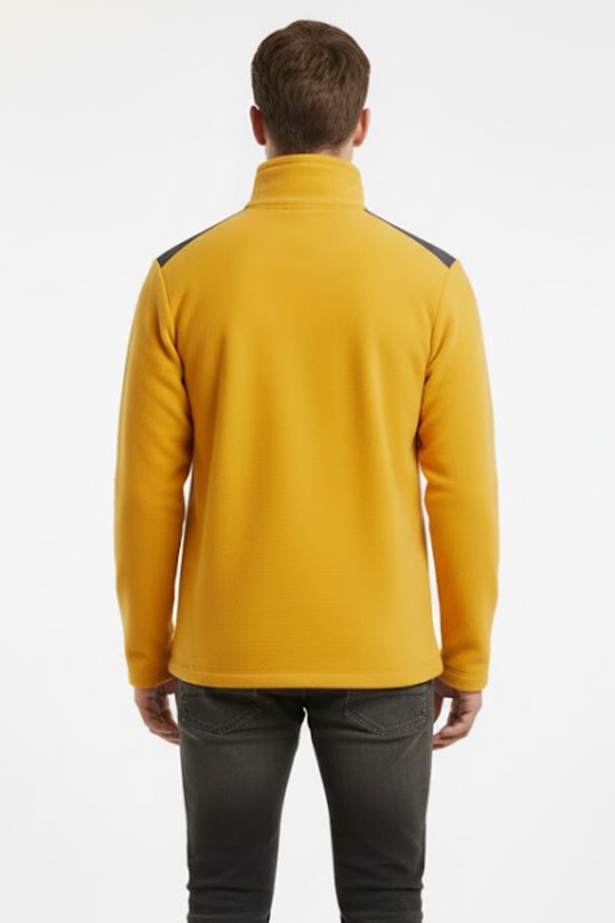 Erkek Block Polar Sweatshirt