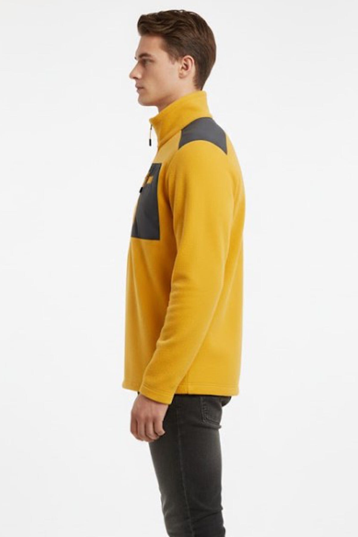 Erkek Block Polar Sweatshirt