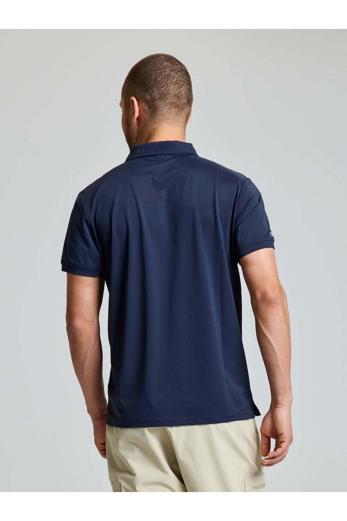 Erkek Lacivert Tech Pique Polo Ss Polo Tshirt A108006s01-w13