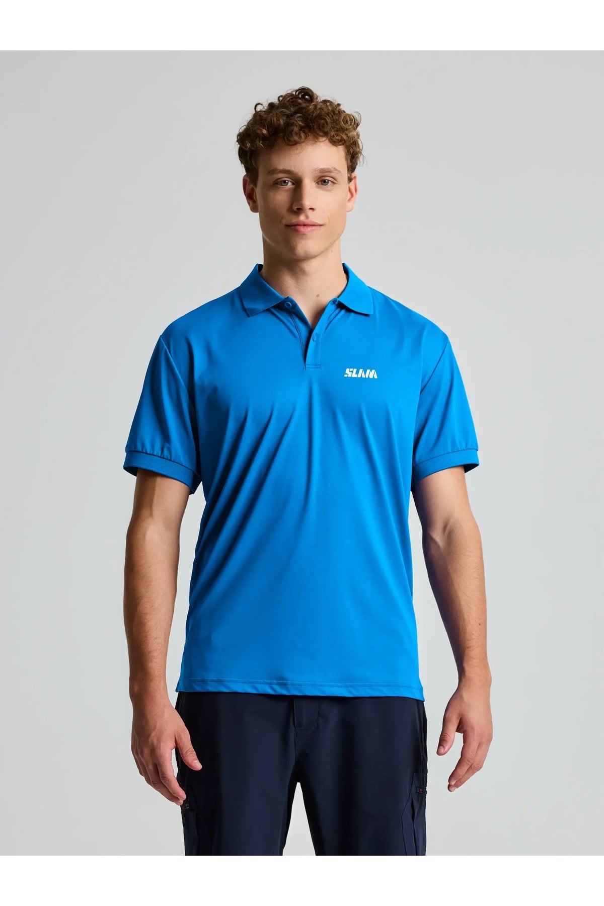 Erkek Mavi Tech Pique Polo Evo Ss Polo Tshirt A108015s00-w074