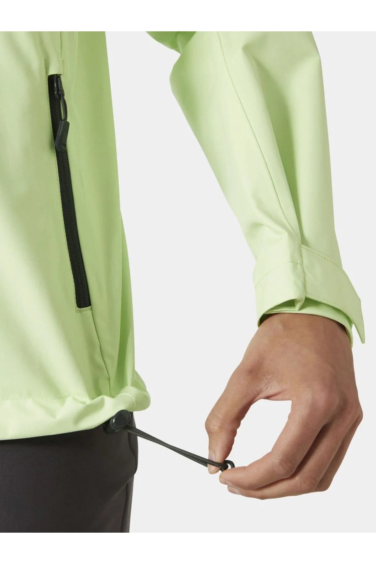 Helly Hansen W Crew Hooded Mont 2.0 Kadin Yeşil Yağmurluk Hha.34448-hha.398
