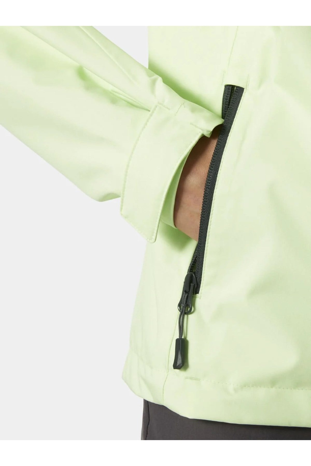 Helly Hansen W Crew Hooded Mont 2.0 Kadin Yeşil Yağmurluk Hha.34448-hha.398