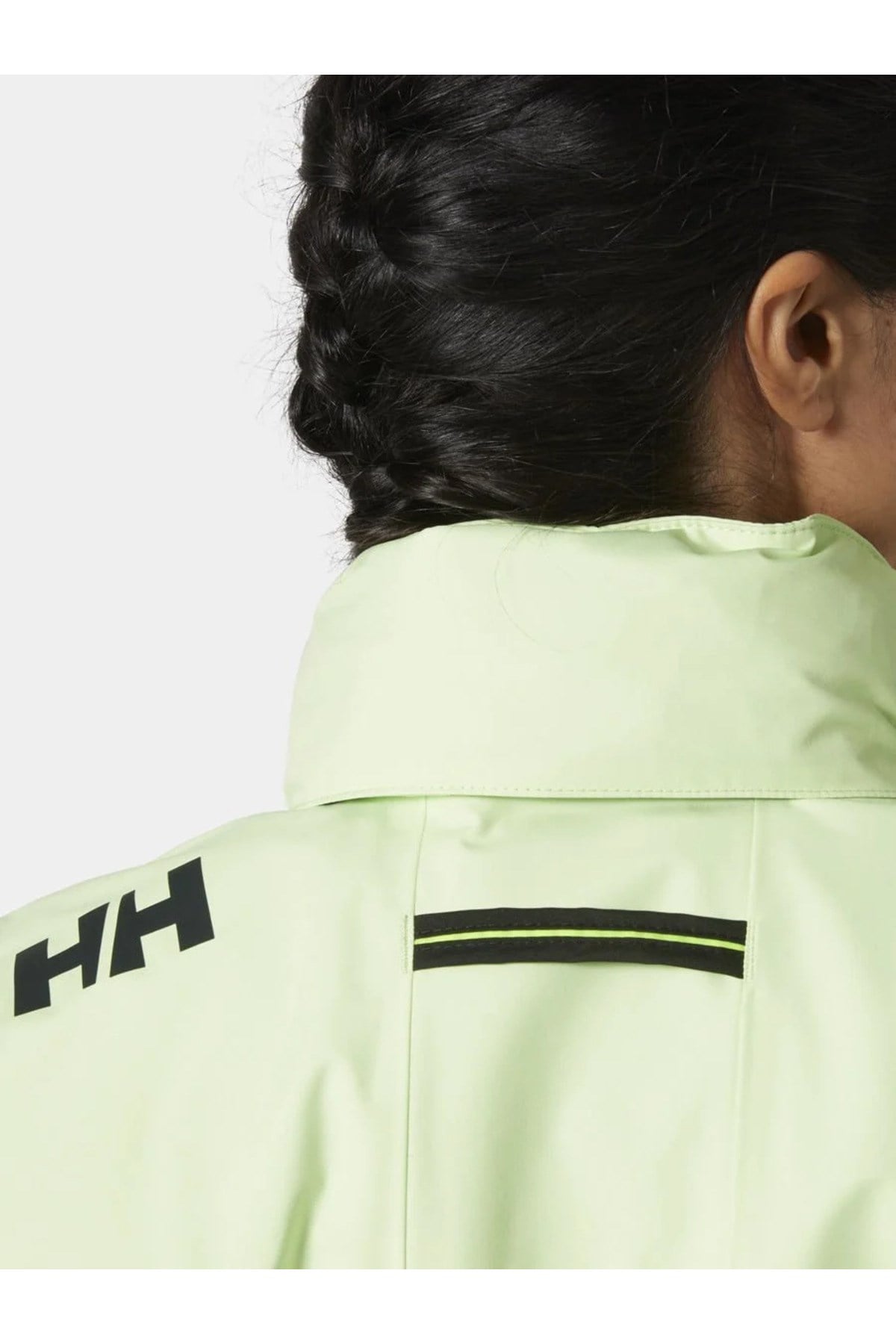 Helly Hansen W Crew Hooded Mont 2.0 Kadin Yeşil Yağmurluk Hha.34448-hha.398