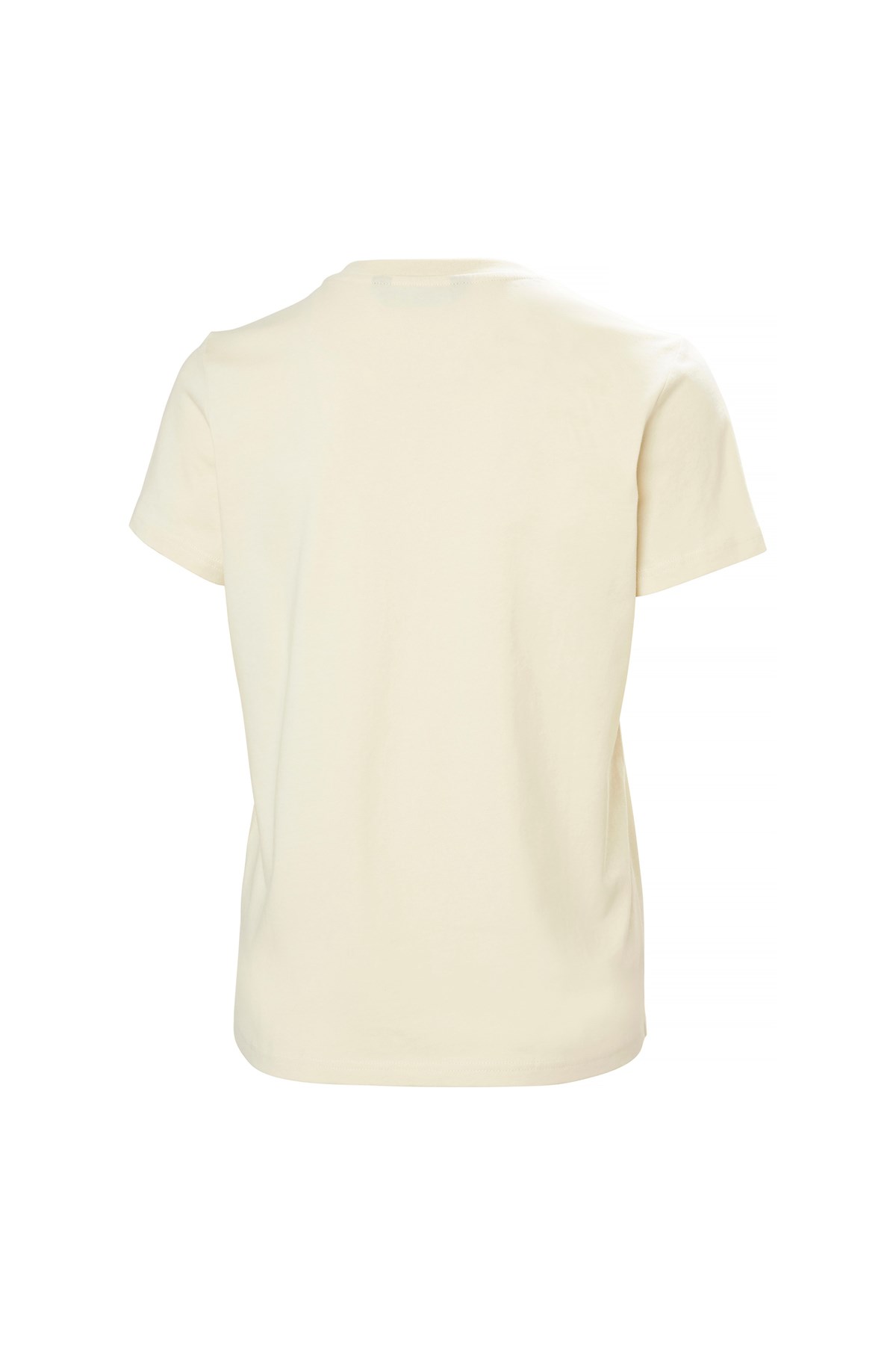 Hha.54593_helly Hansen W Hh Logo T- Krem Bisiklet Yaka Normal Düz Kadın T-shirt