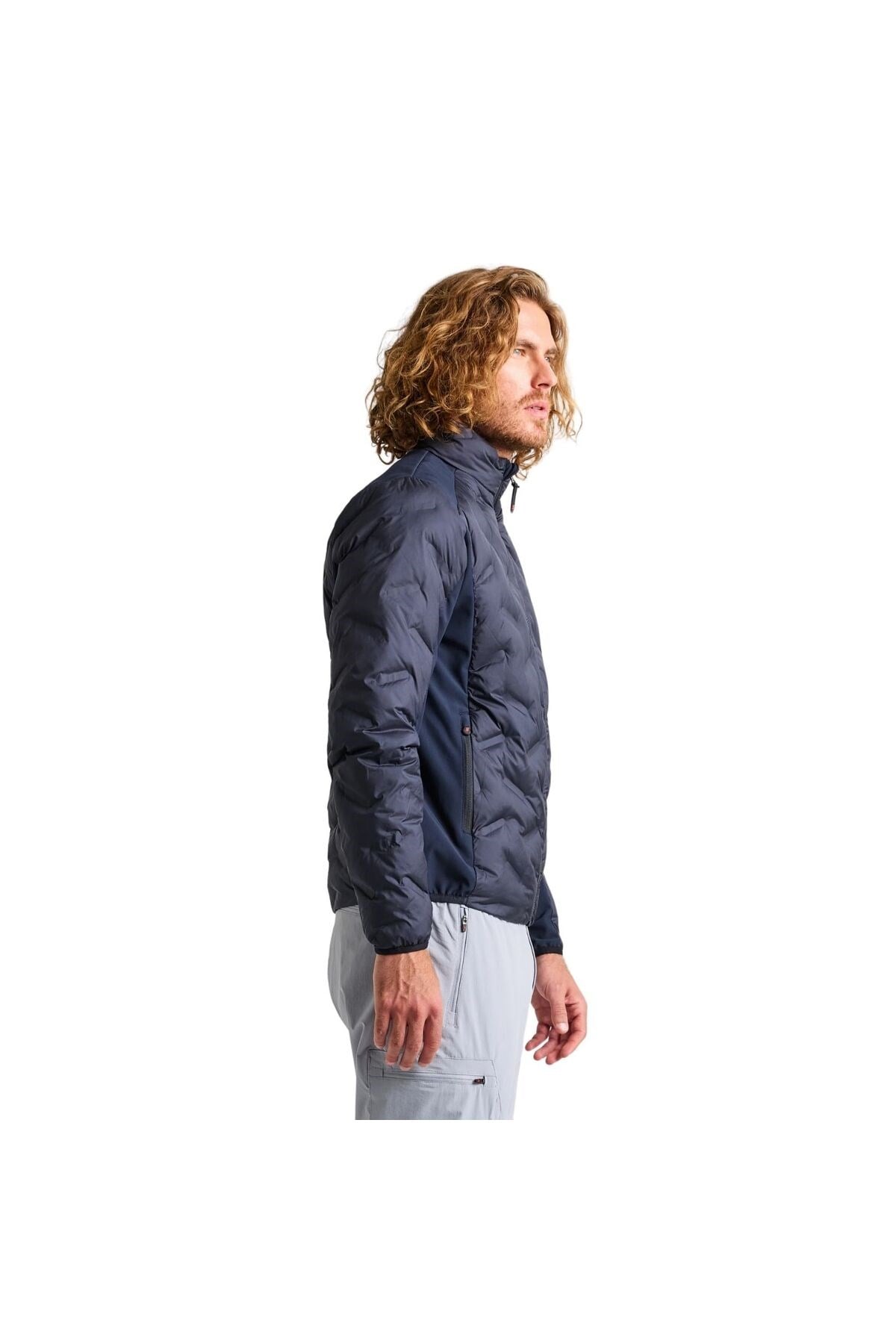 Hybrid Softshell Erkek Mavi Ceket ERKEK CEKET A125006S00