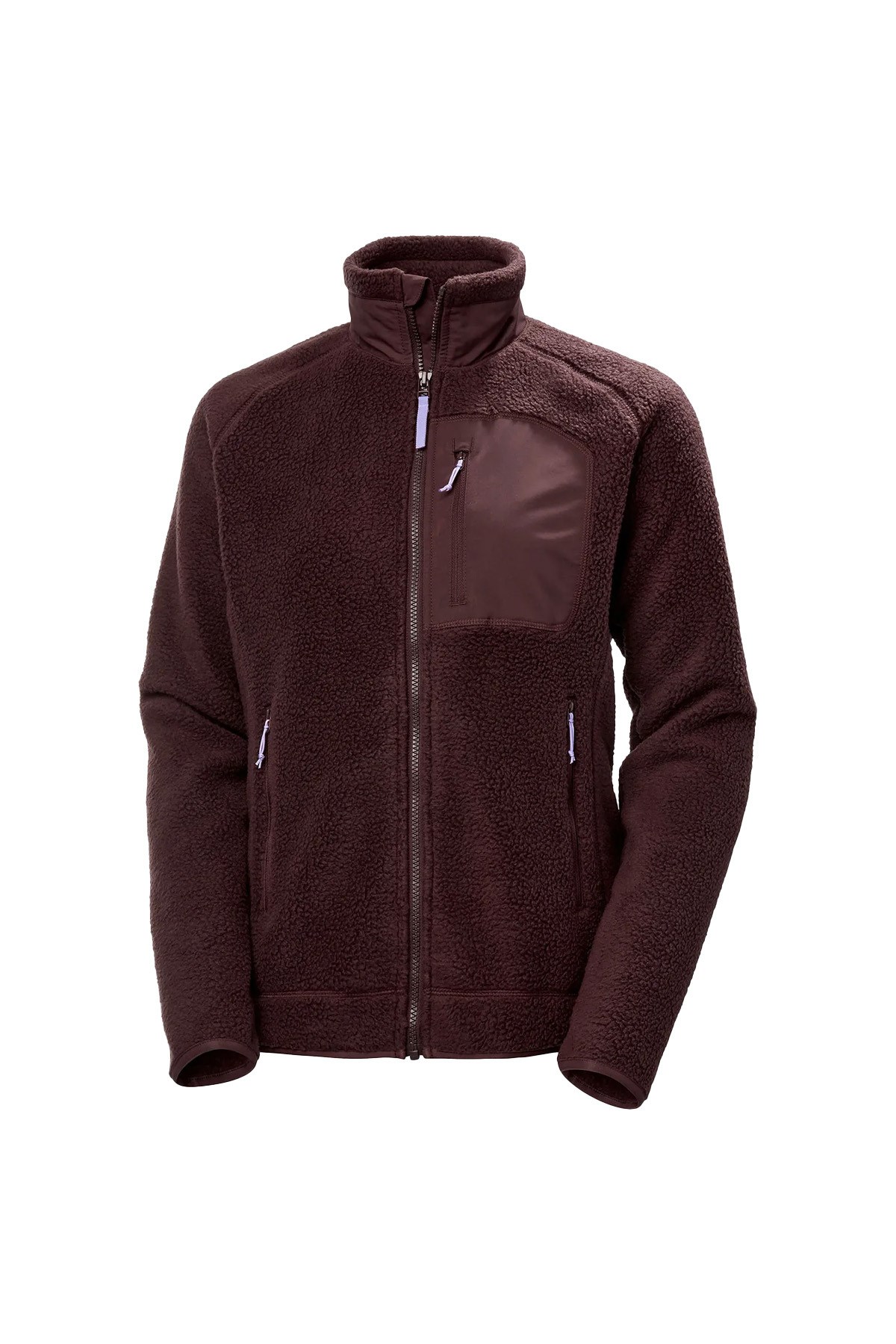 Imperial Tüylü Polar Kadın Blok Ceket - 49468