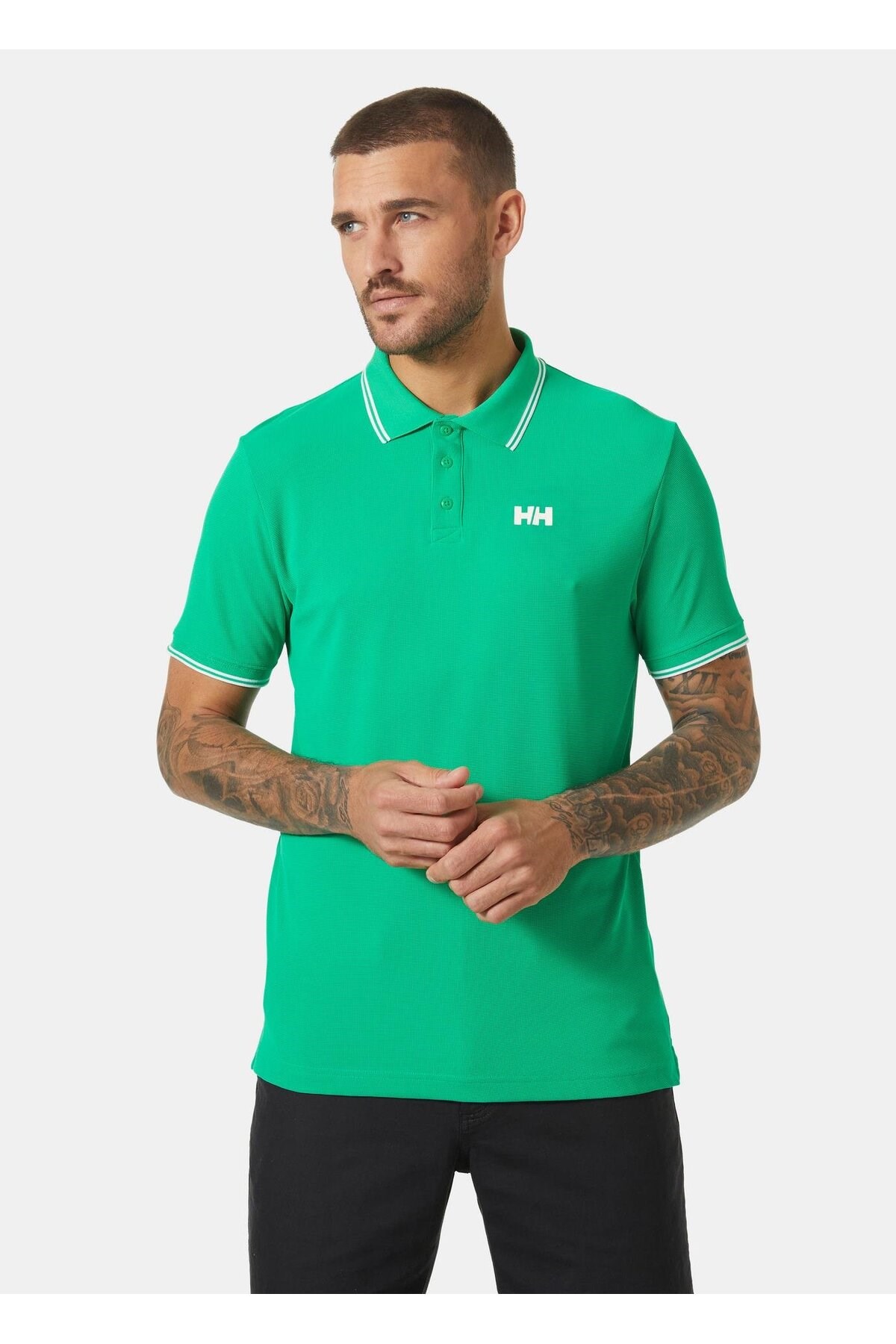 Kos Polo Yaka Yeşil Erkek T-Shırt