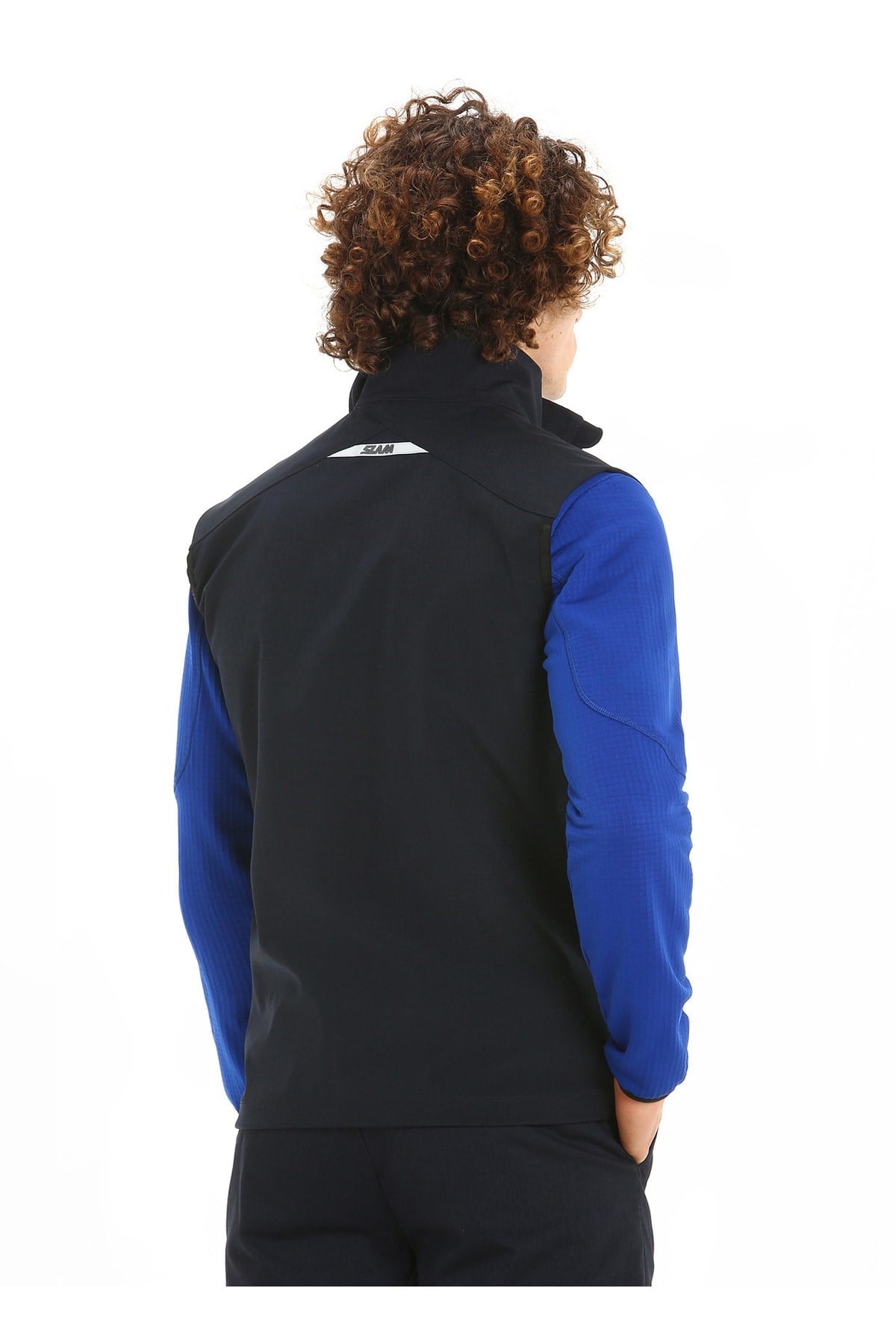 Lacivert Erkek Dik Yaka Regular Fit Yelek A126002S00_ACT SOFTSHELL VEST