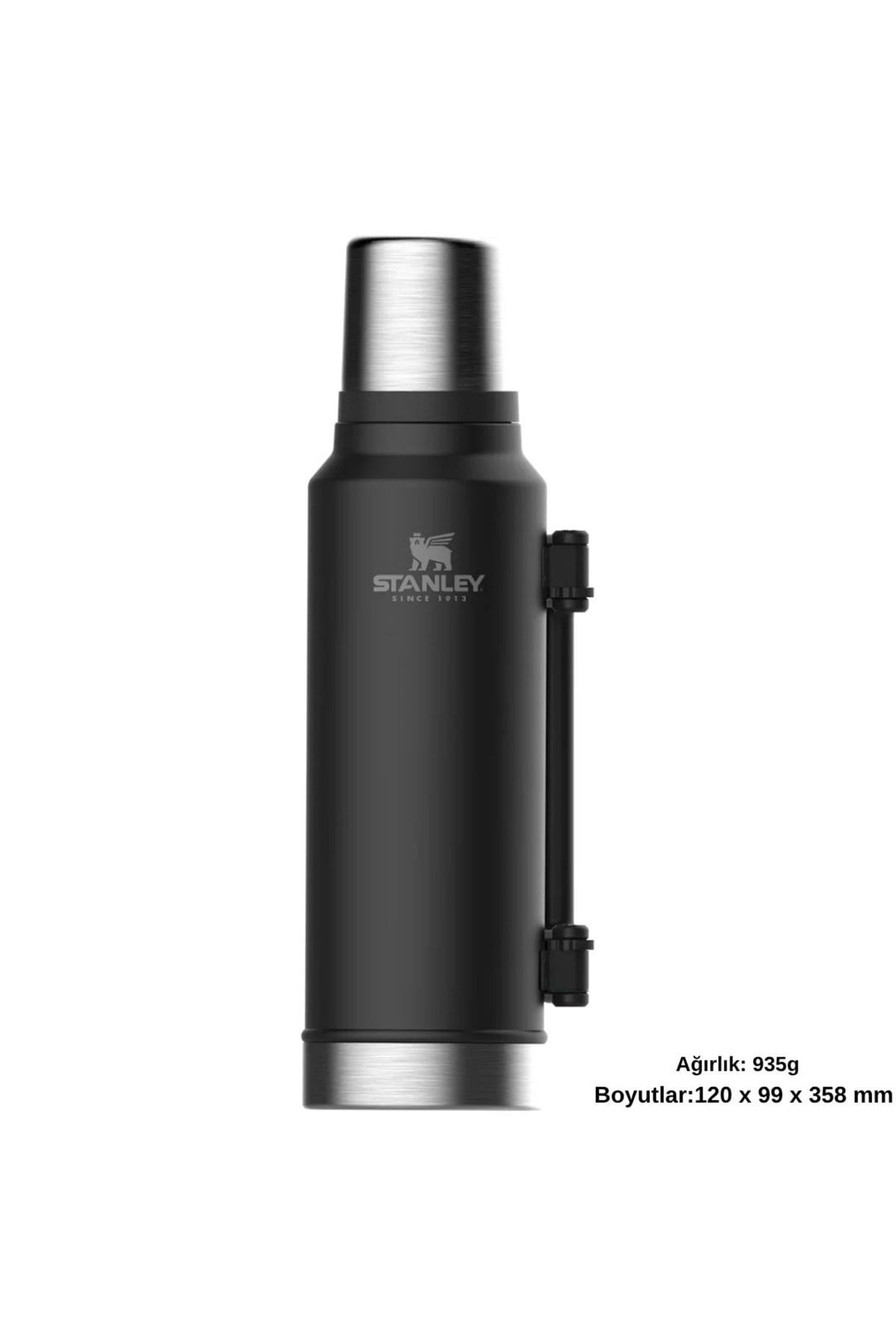 Legendary Classic Termos 1,4L Matte Black Matara SİYAH
