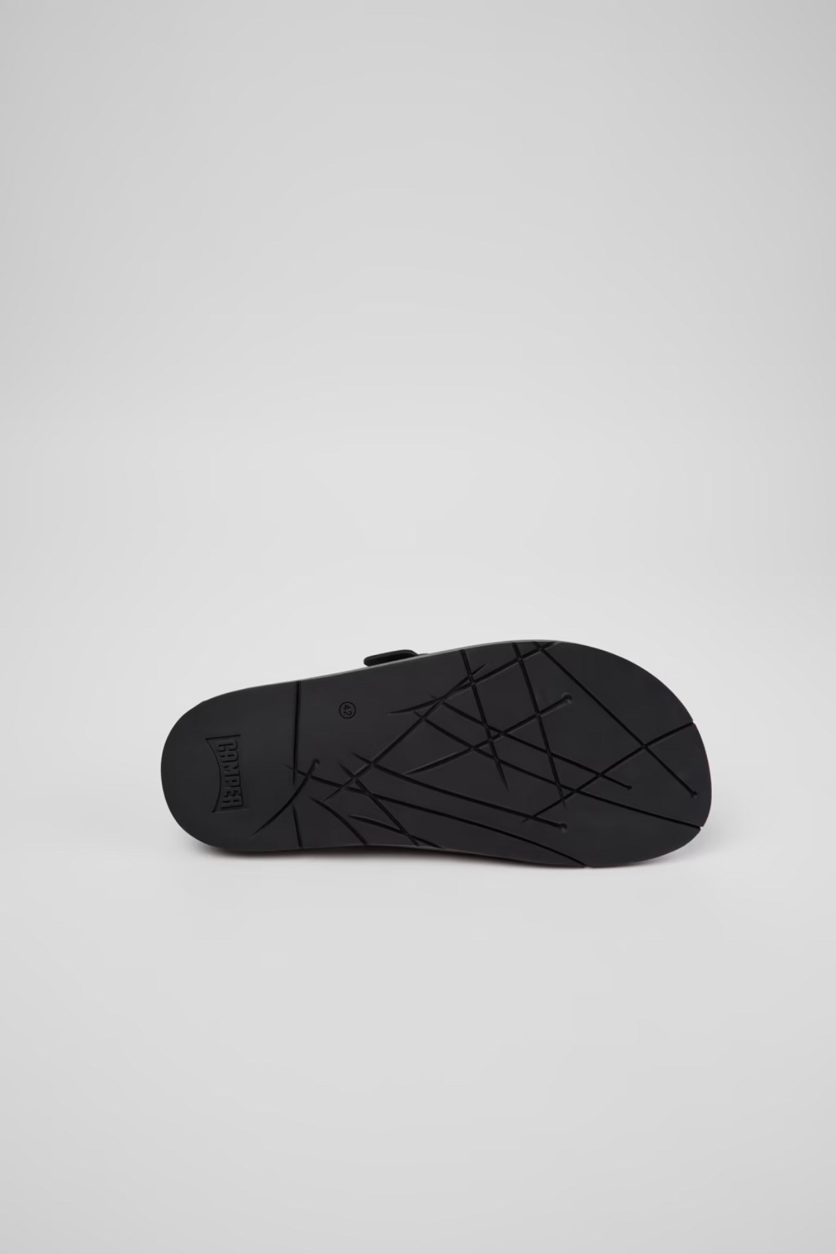 Lluc Sandal Erkek Siyah Deri Sandalet