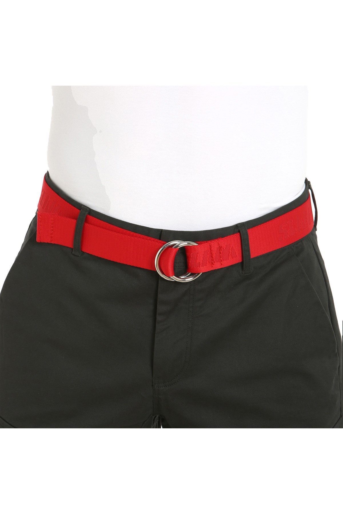 Logo Belt Unisex Kırmızı Kemer UNISEX KEMER A460001S00