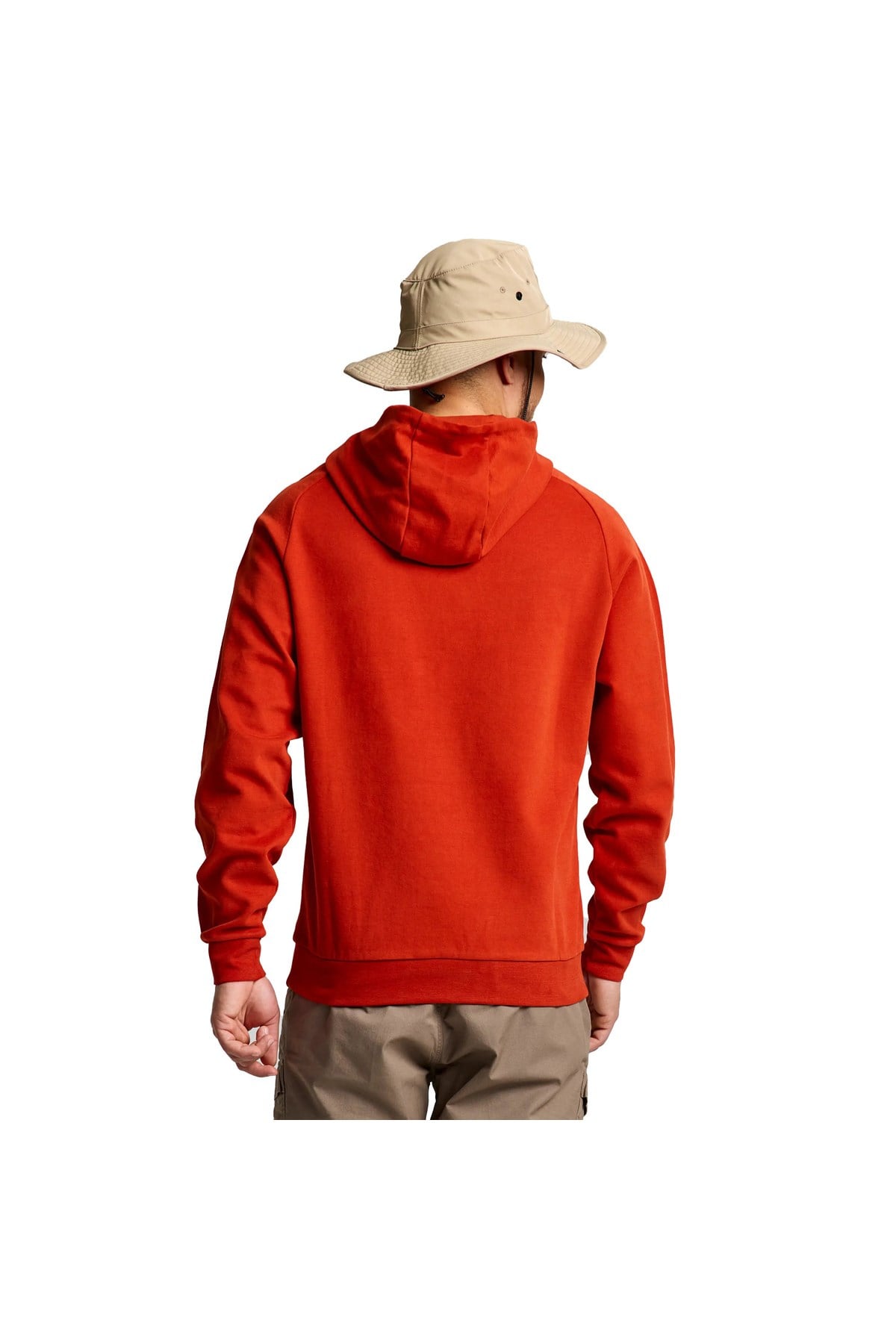 Logo Hoodie Erkek Kırmızı Sweatshirt ERKEK SWEATSHIRT A106009S00
