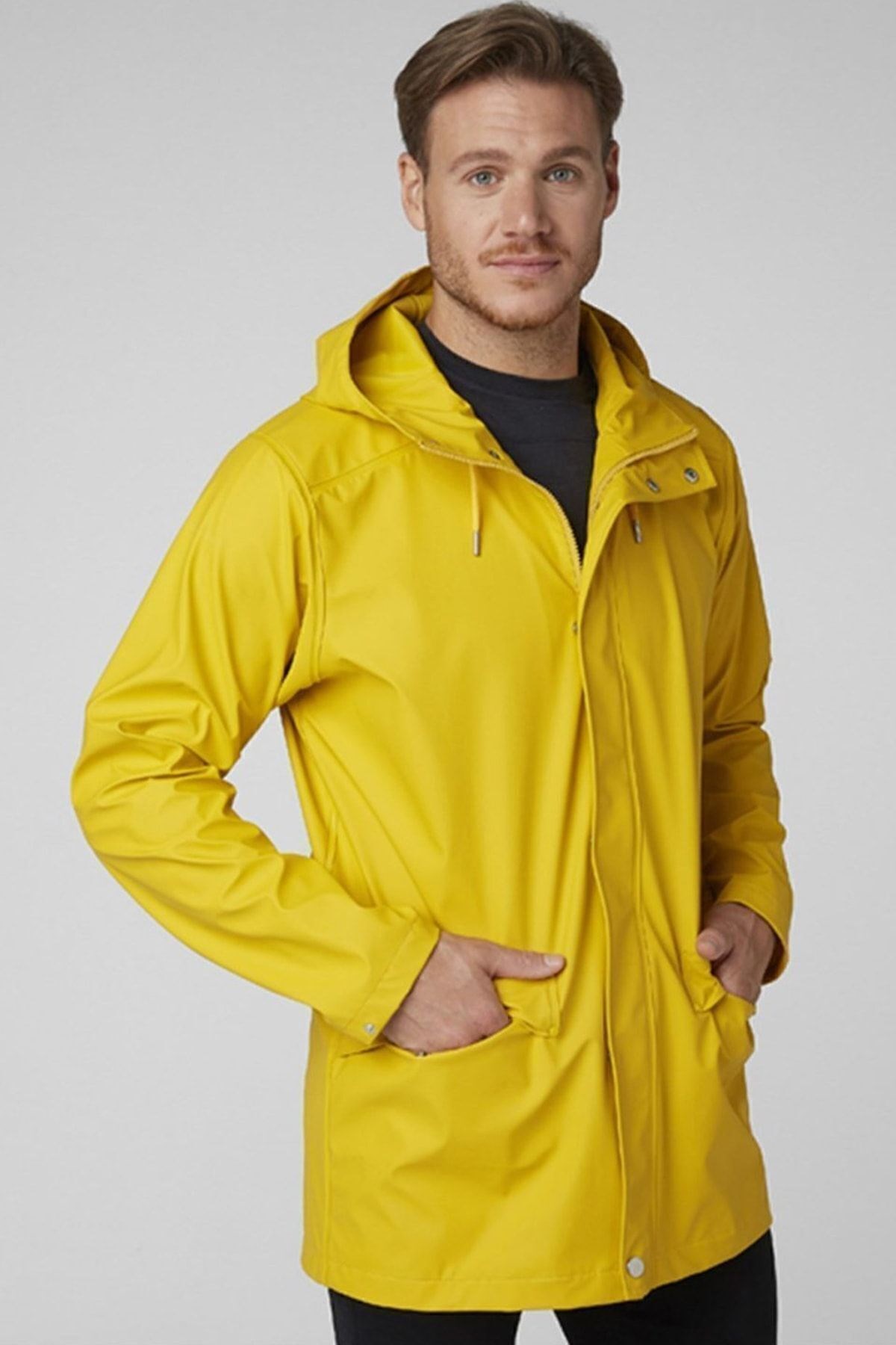 Moss Yağmur Coat Palto Erkek Sarı Mont Hha.53265-hha.344