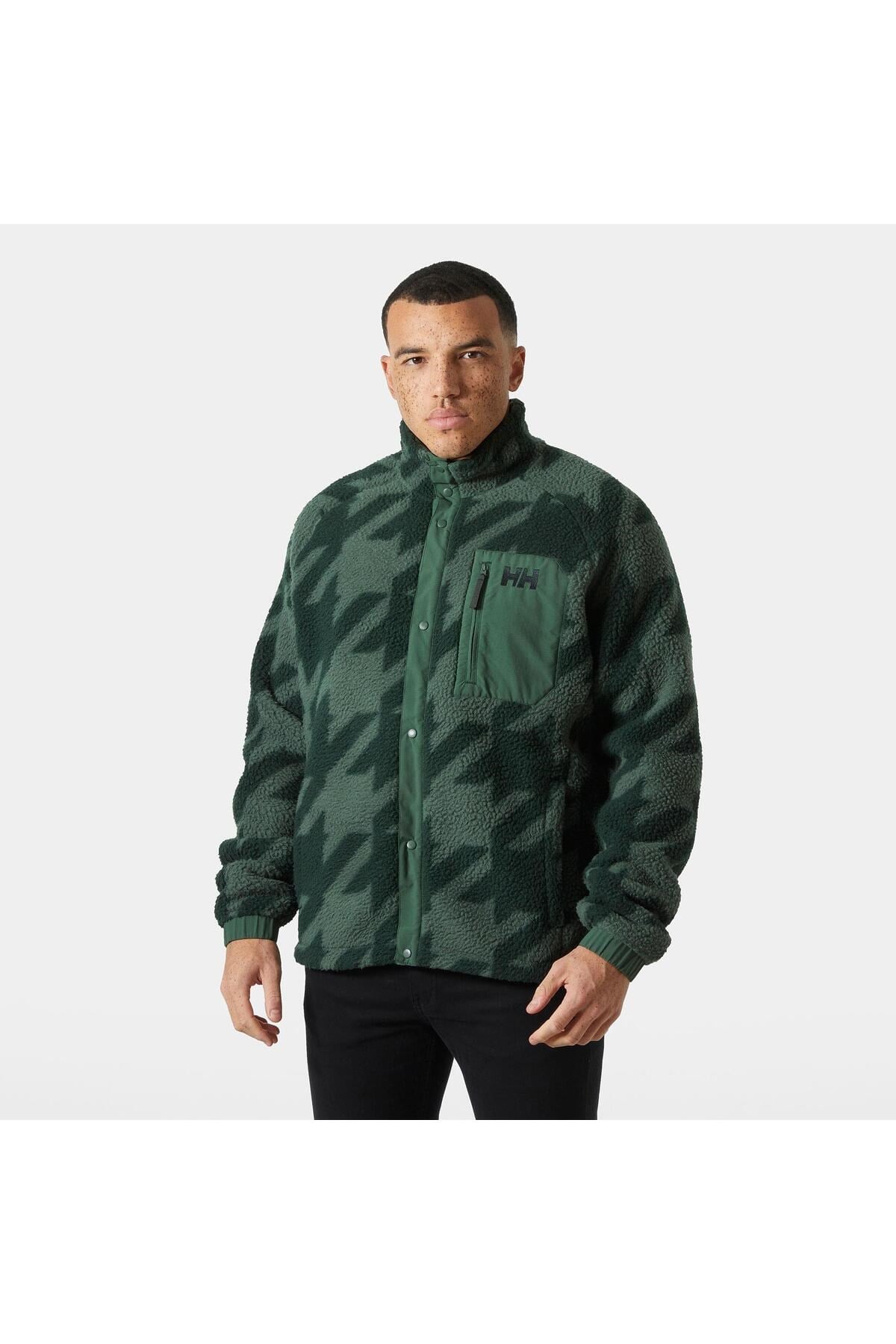 PANORAMA PRINTED PILE SNAP MONT