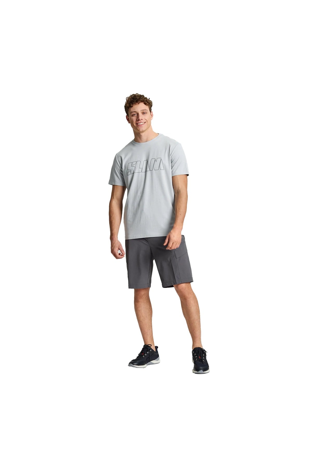 Qd Cargo Short Erkek Gri Şort ERKEK ŞORT A140008S00