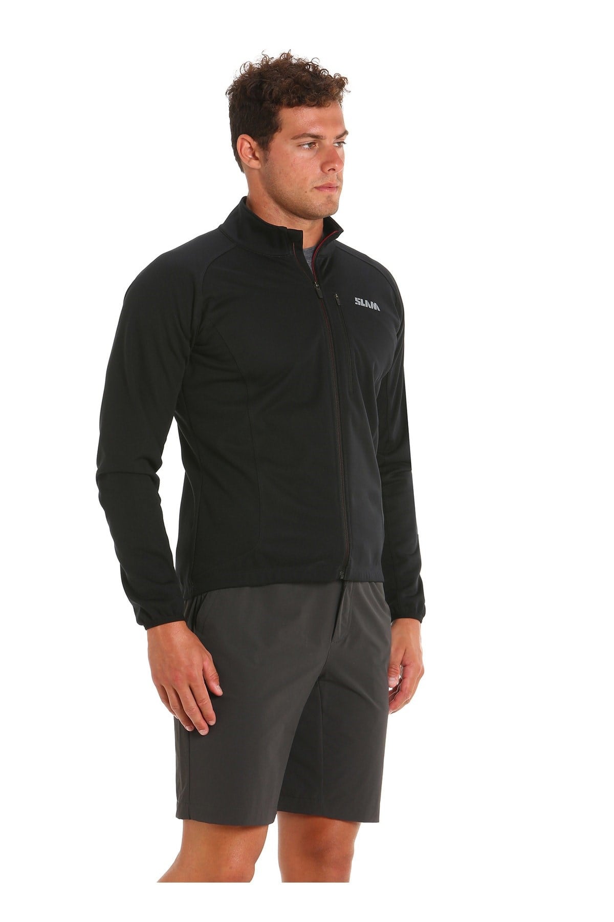 Siyah Erkek Dik Yaka Regular Fit Ceket A125003S00_PRO TECH SOFTSHELL JKT