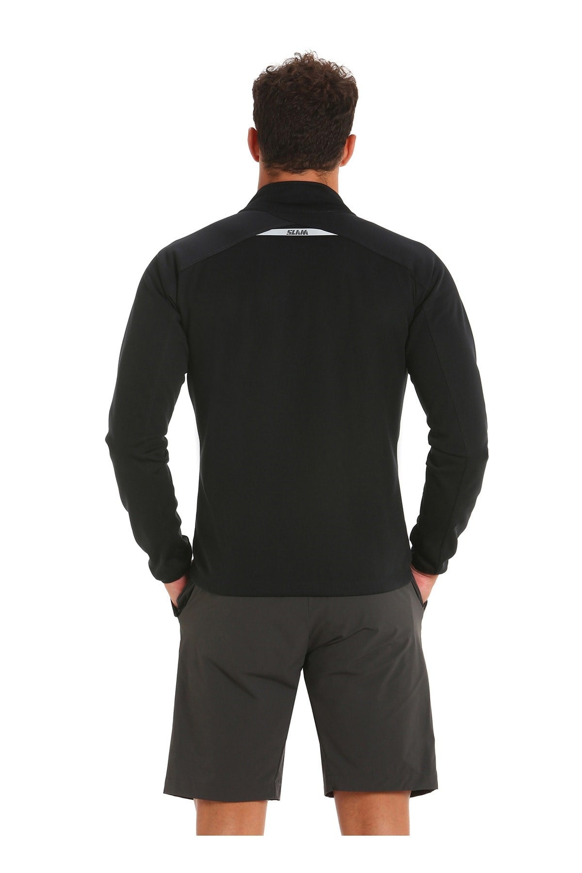 Siyah Erkek Dik Yaka Regular Fit Ceket A125003S00_PRO TECH SOFTSHELL JKT