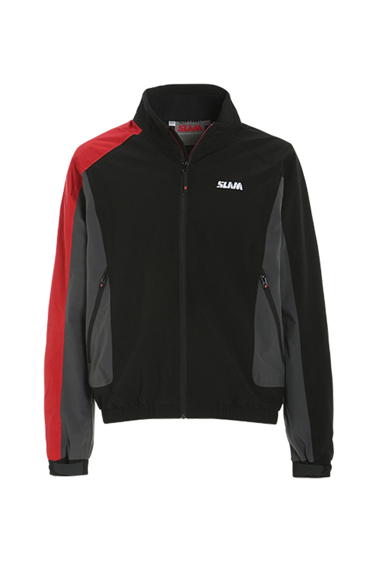 Siyah - Gri - Kırmızı Erkek Dik Yaka Regular Fit Ceket A123005S00_DECK SUM LGT SHORT JKT