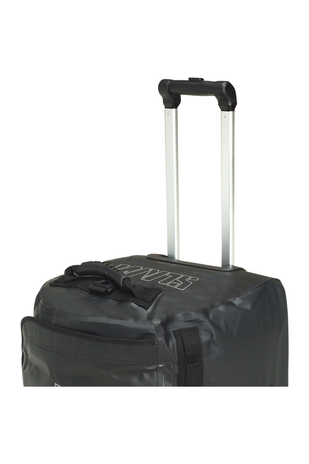 Siyah Unisex Çekçekli Kumaş Valiz A463001S00_90L TROLLEY