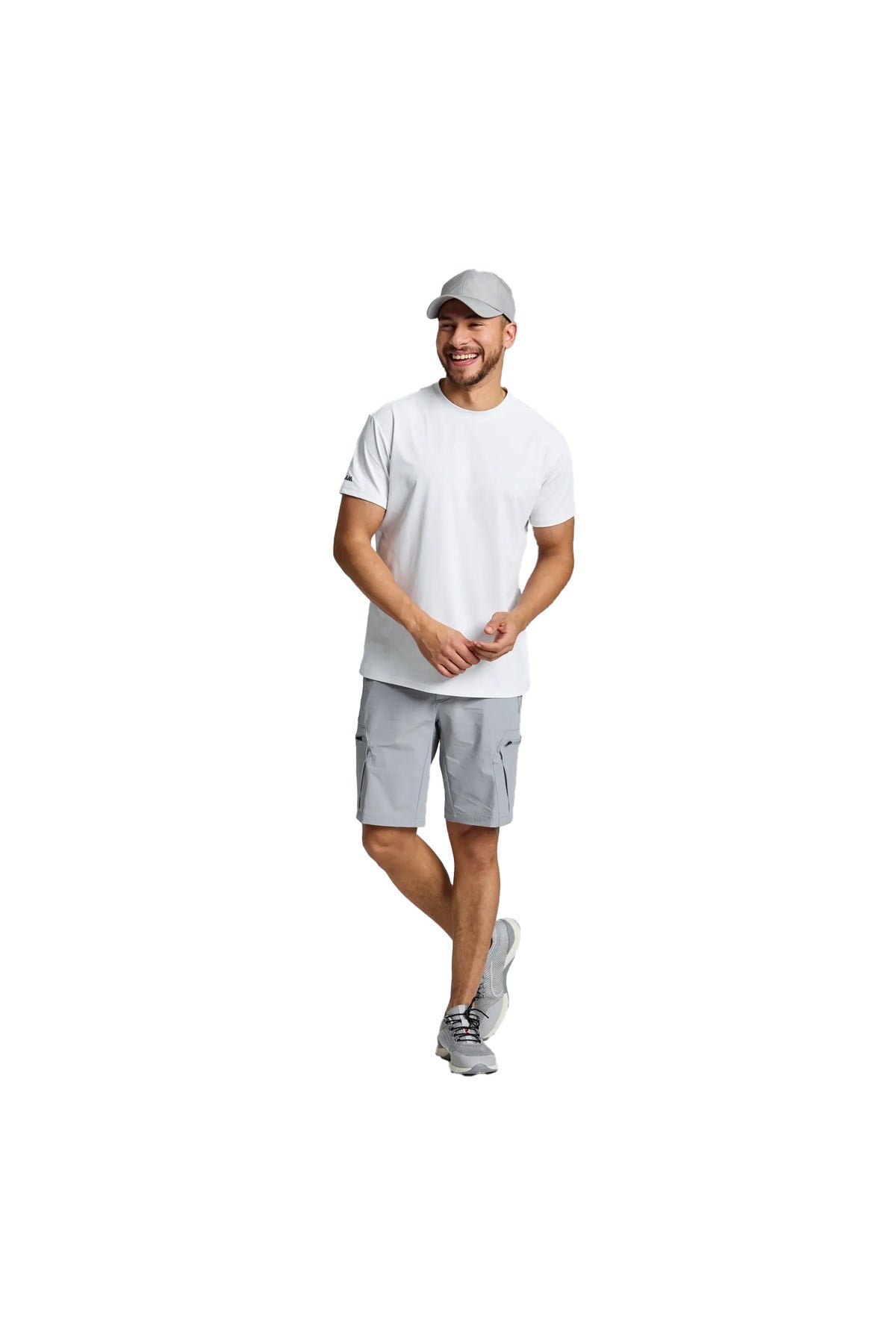 Tech Cargo Short Erkek Gri Şort ERKEK ŞORT A140005S00