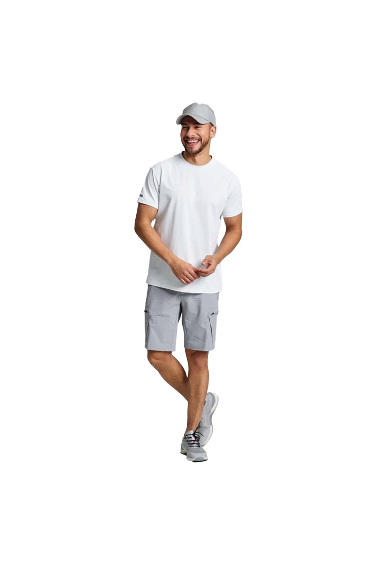 Tech Pique Erkek Beyaz Tişört ERKEK T-SHIRT A112005S01