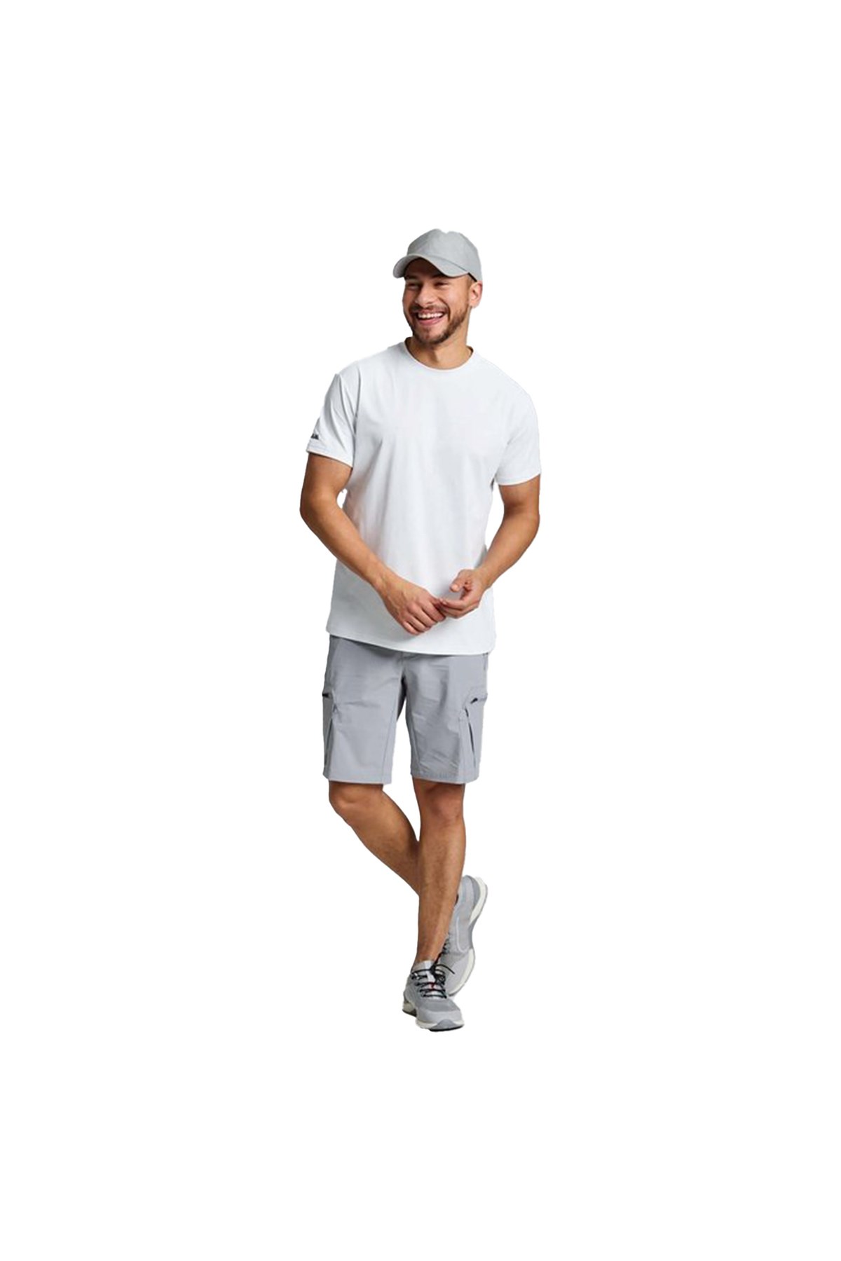 Tech Pique Erkek Beyaz Tişört ERKEK T-SHIRT A112005S01