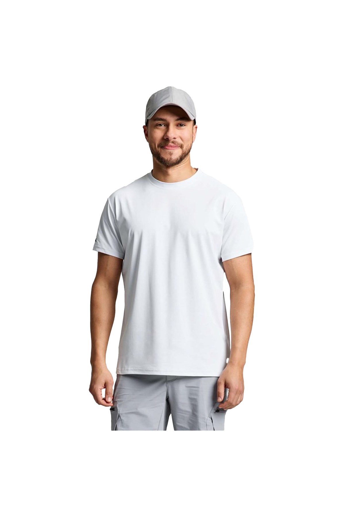 Tech Pique Erkek Beyaz Tişört ERKEK T-SHIRT A112005S01
