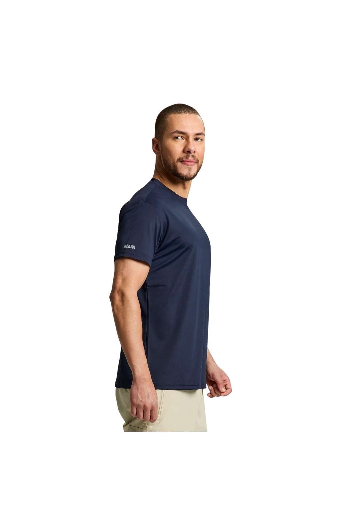 Tech Pique Erkek Gri Tişört ERKEK T-SHIRT A112005S01