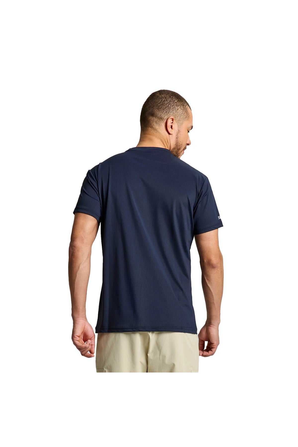 Tech Pique Erkek Mavi Tişört ERKEK T-SHIRT A112005S01